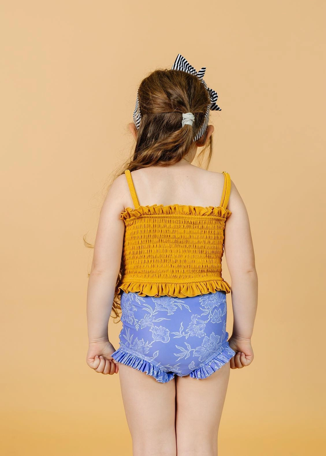 Ribbed Golden | Mini Bandeau Top