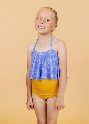 Ribbed Golden | Mini High-Waisted Bottoms