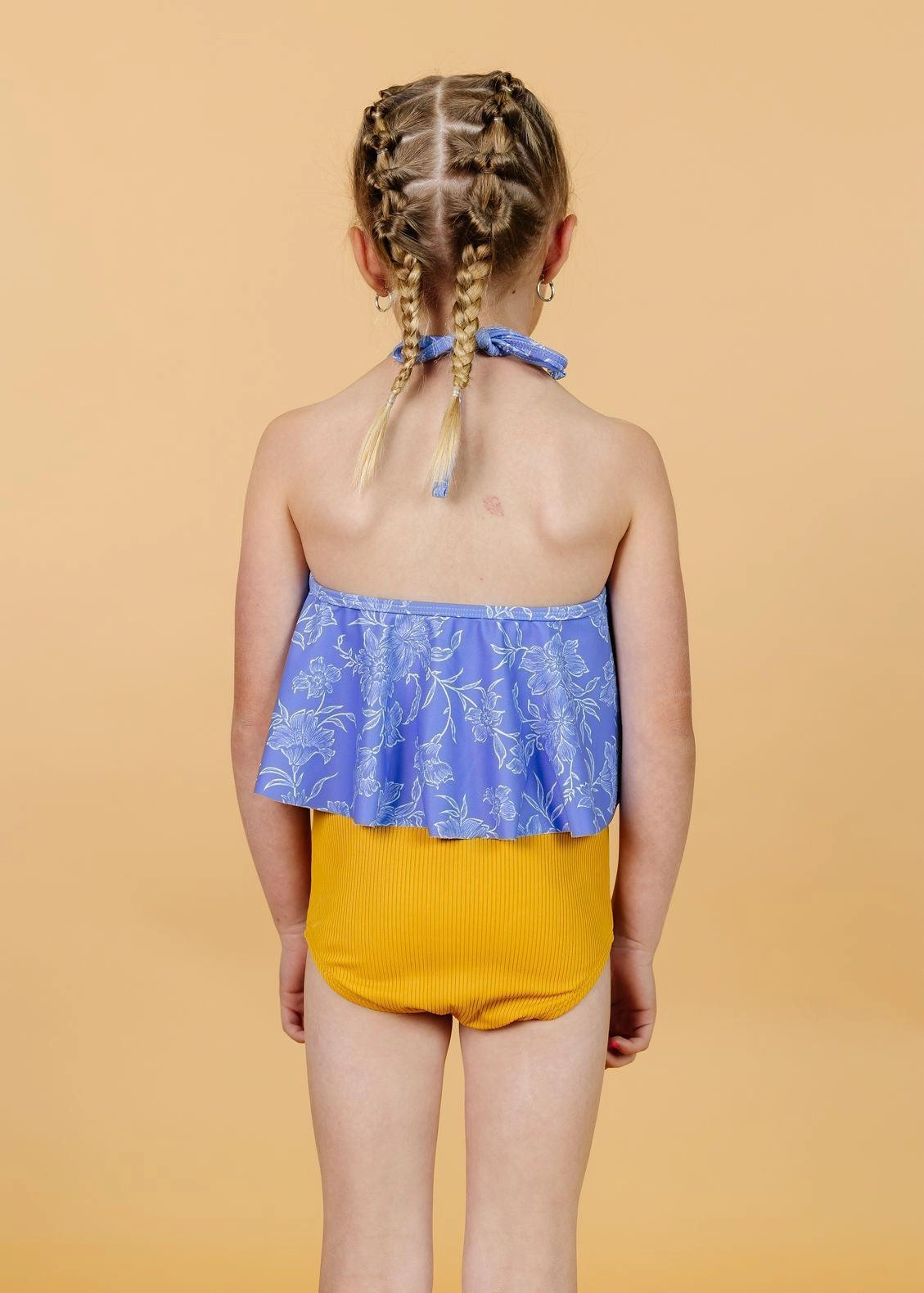 Ribbed Golden | Mini High-Waisted Bottoms
