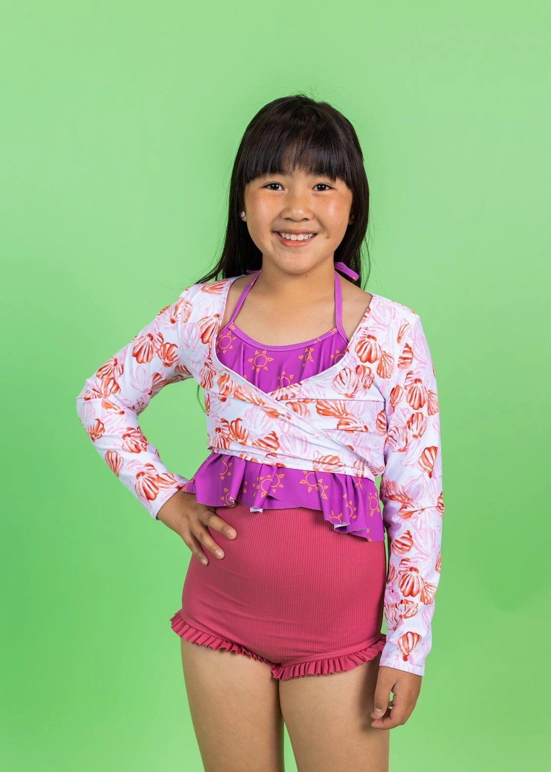 Ribbed Roseate | Youth All Ruffled Up Bottoms