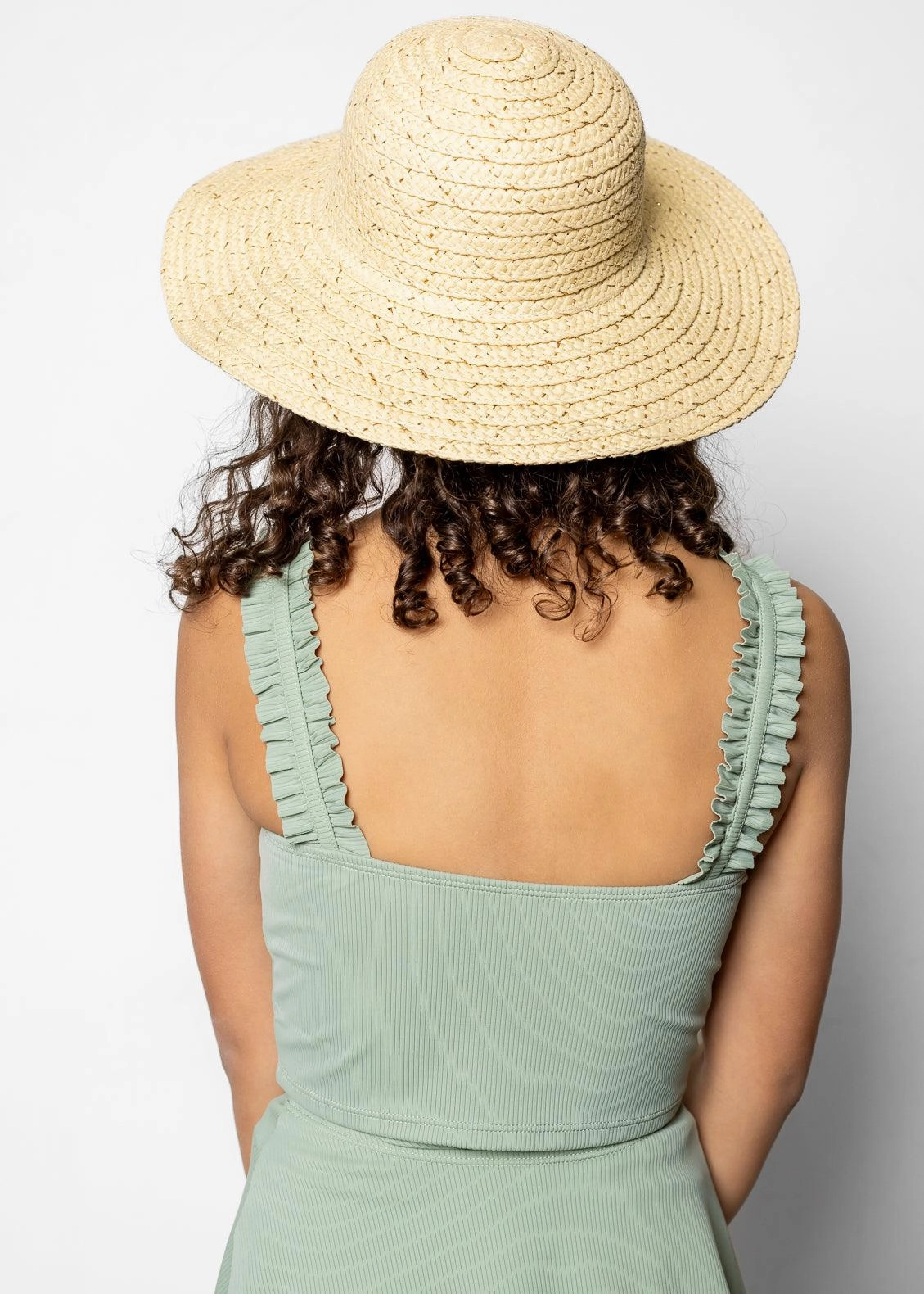 Ribbed Sage | Youth Ripple Top