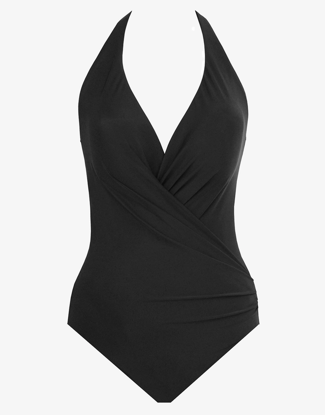 Rock Solid Wrapsody Swimsuit - Black