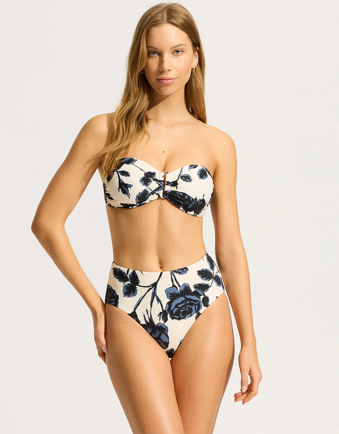 Rococo DD U Tube Bikini Top - Black