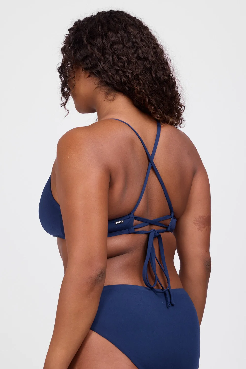 Ruth Bikini Top - Navy