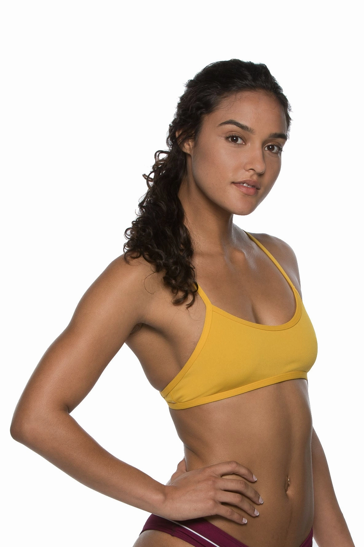 Ryan Bikini Top - Mustard