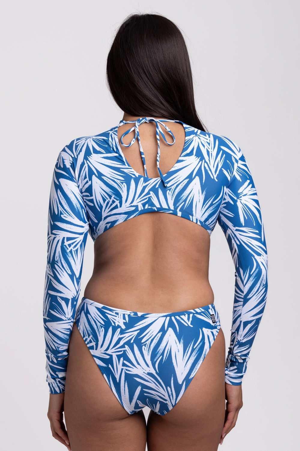 Sabrina Long Sleeve Surf One Piece - Retrobana