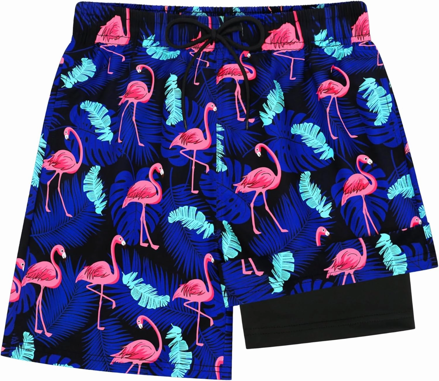 Sarfel Boys Swim Trunks with Compression Liner Kids Swimsuits Boys Bathing Suit Kids Board Shorts Teen Boy Quick Dry Shorts