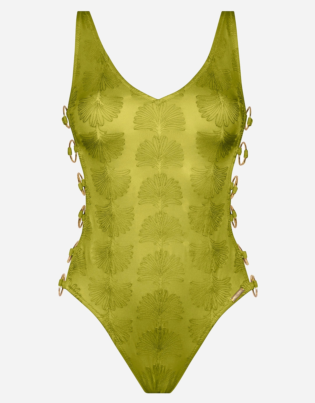 Satin Craft Swimsuit - Shimmering Oasis