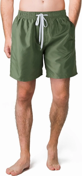 Scotamalone Mens Swim Trunks Swimming Shorts Swimwear Bathing Suits Quick Dry 7 Inch with Mesh Lining