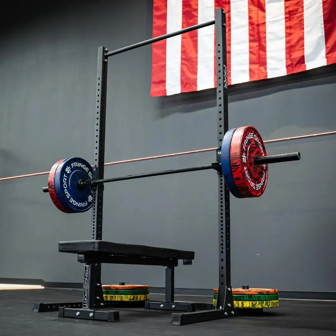 Garage Series Squat Rack Pull Up Bar, Adjustable dumbbells, Lifting Accessories, Cold therapy wrap
