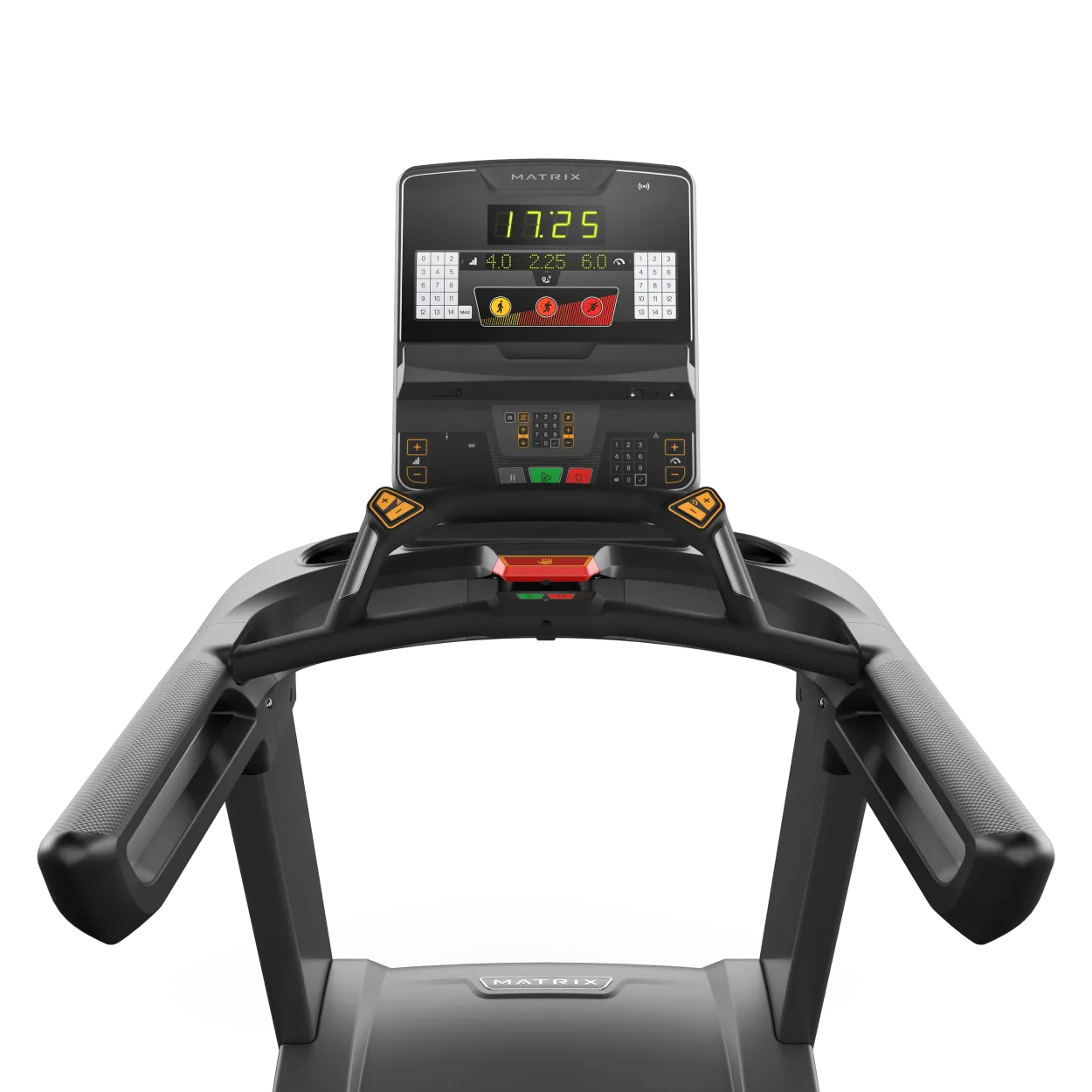 Matrix Performance Treadmill with Group Training LED Console, Rowing machine for small spaces