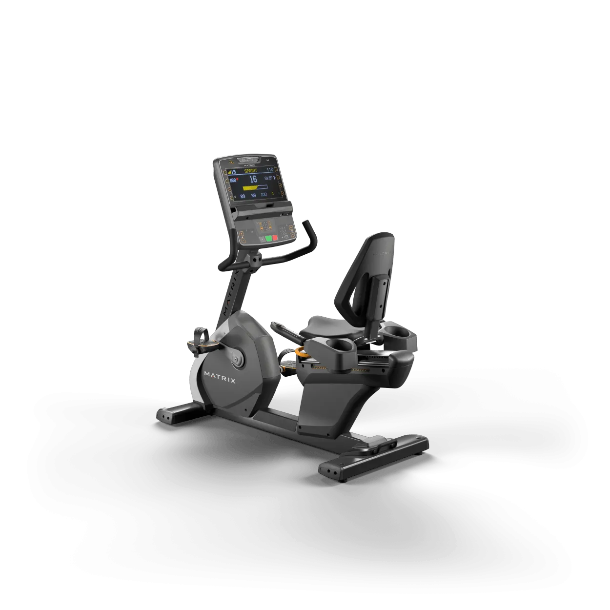 Performance Recumbent Cycle with Premium LED Console, Weighted Vests