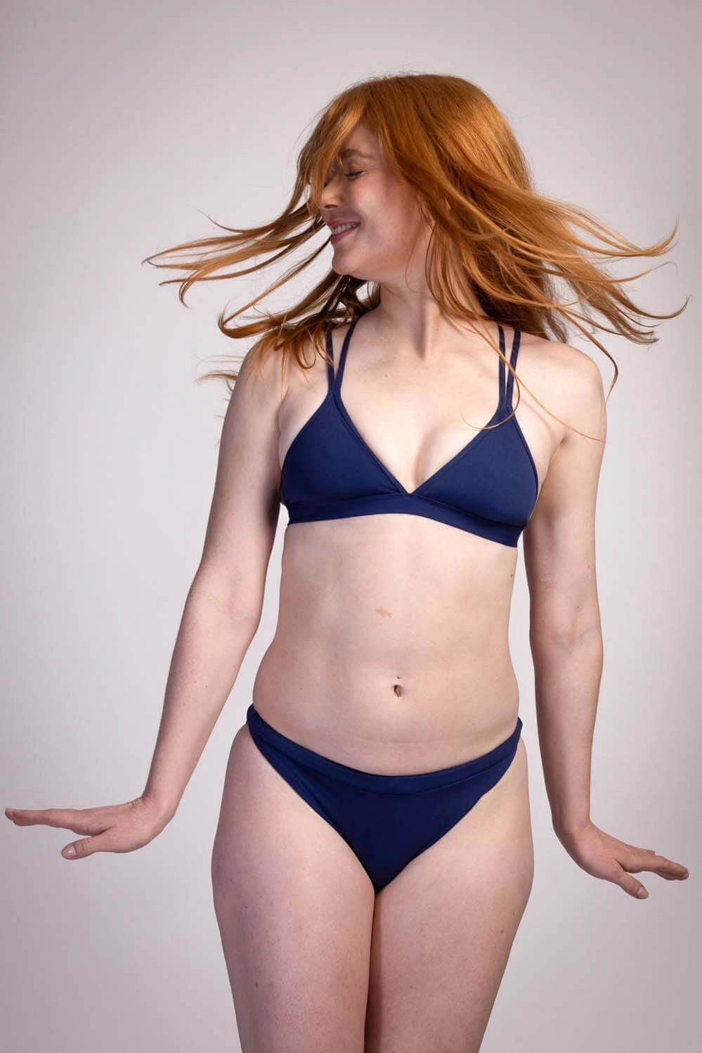 Shara Bikini Top - Navy