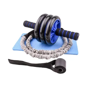 Shop the Hype AB Wheels Roller with Resistance Band Too Good to Miss, Yoga Mats, Other Fitness Equipment
