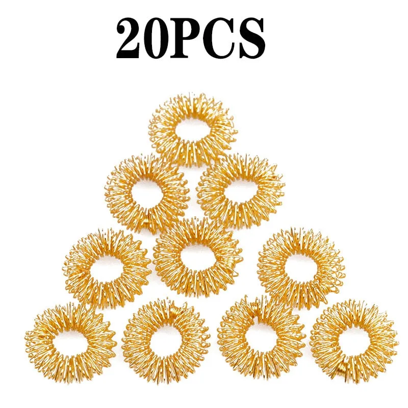 Acupuncture Finger Massage Rings 5 pcs Set, Gym pulley system, Weight Plate Storage