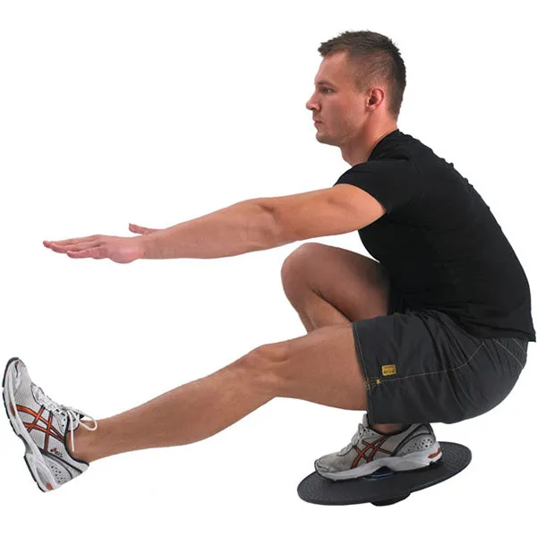 Fitness Mad Adjustable Wobble Board | 40cm, Mini trampoline rebounder, Ergometers, Plyometric Platforms