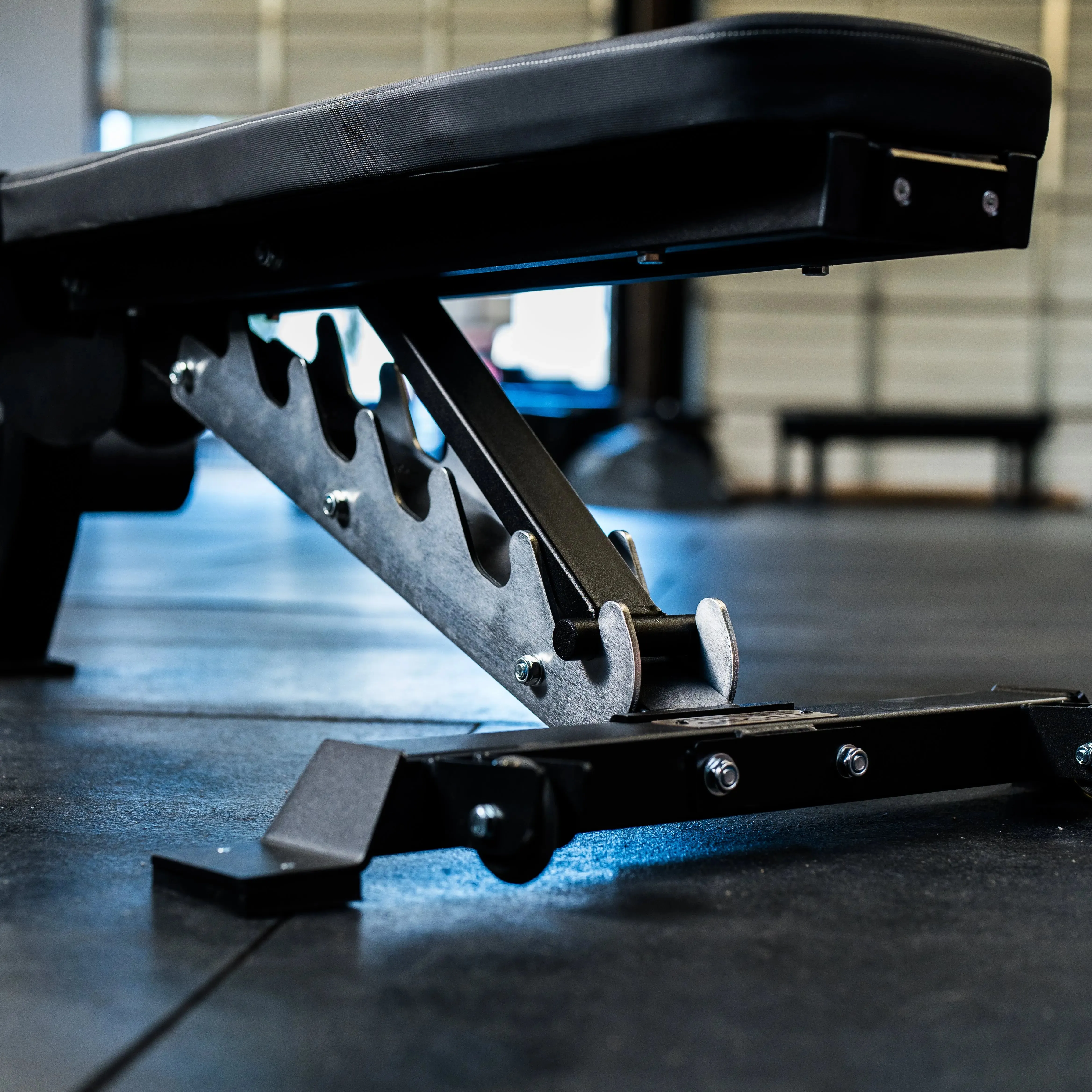 Flat/Incline/Decline Bench, Rollable Sled Track