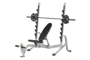 Shop the Hype Hoist 7-Position Olympic Bench Press (HF-5170) Power Up Your Day, Commercial Rowers, Rower Accessories