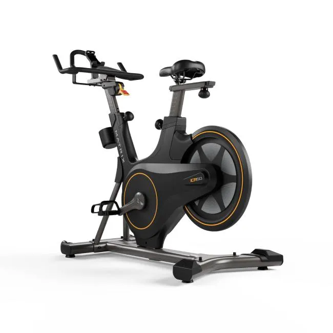 Matrix Fitness ICR50 Indoor Cycle, Sleds, Olympic Frisbee Rack