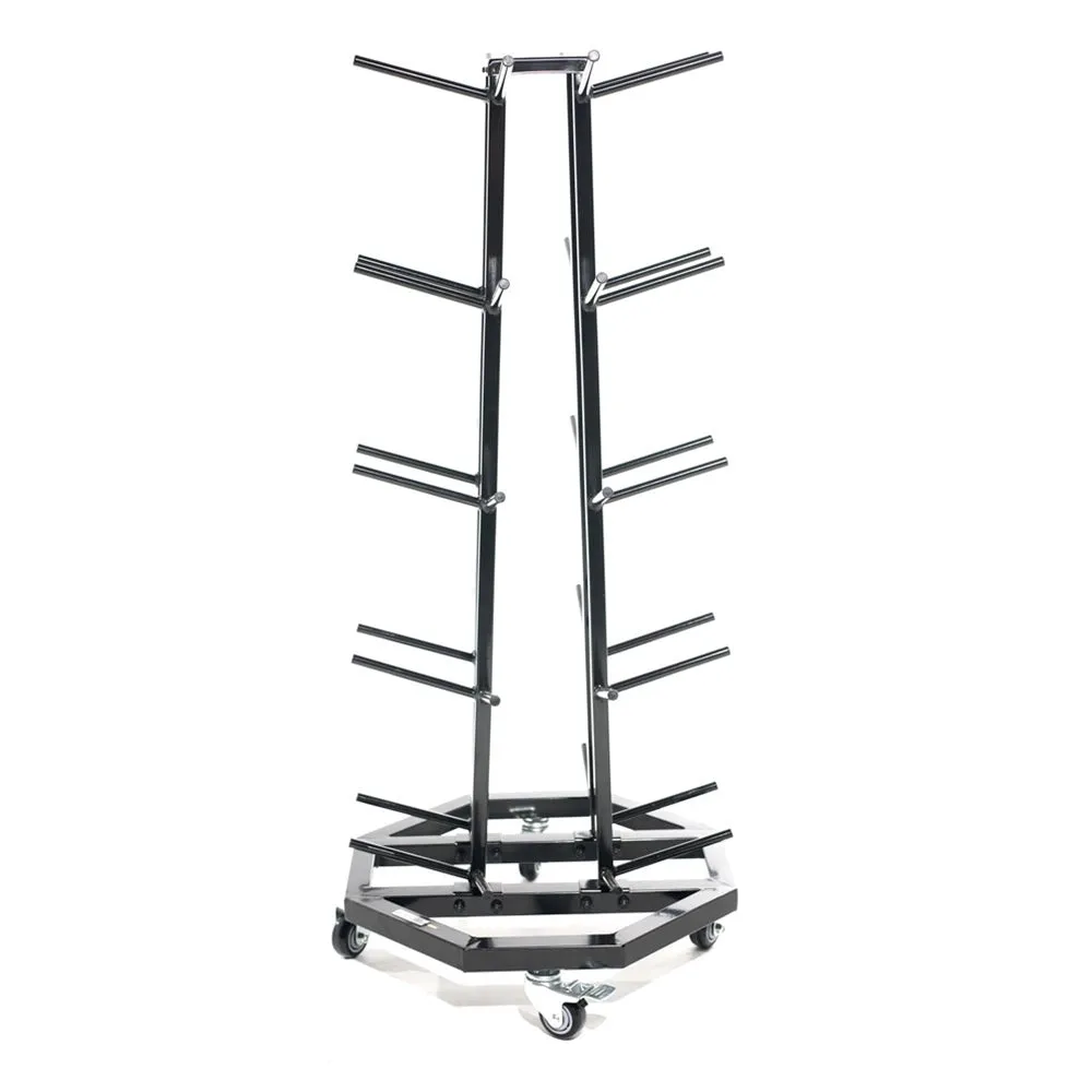 Shop the Hype Power Systems Premium Medicine Ball Tree - Black Worth the Hype, Gym Massagers, TENS unit muscle stimulator, Olympic Frisbee Set (With Stand)