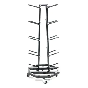 Shop the Hype Power Systems Premium Medicine Ball Tree - Black Worth the Hype, Gym Massagers, TENS unit muscle stimulator, Olympic Frisbee Set (With Stand)