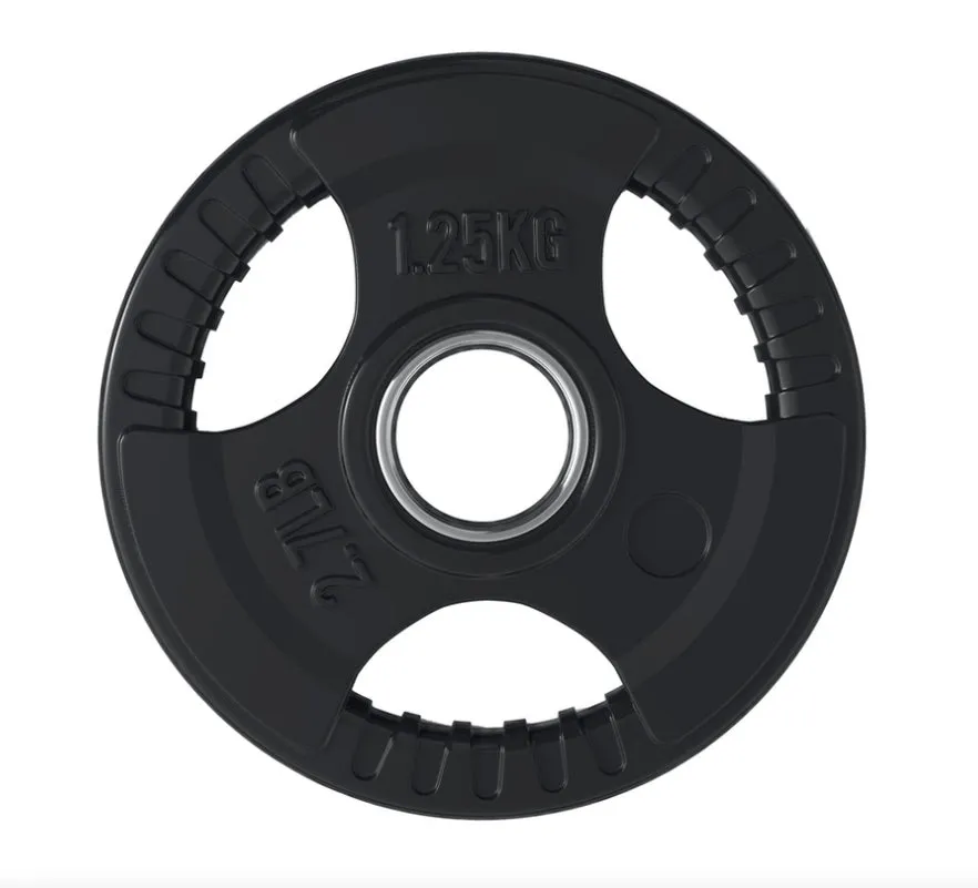 Shop the Hype Vega Tri Grip Olympic Plate (Pairs) Loved by Thousands, Rollable Sled Track, Bars