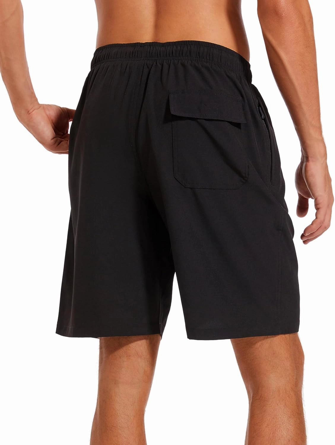 SILKWORLD Mens Swimming Shorts Quick Dry Beach Trunks Swimwear with Mesh Lining