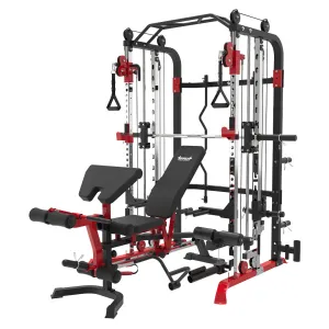 Simple. Smart. Powerful. Impact Fitness MF5 Multi Trainer   Attachments   Adjustable Bench Must-Have, Wrist weights, Resistance Bands,Tubes