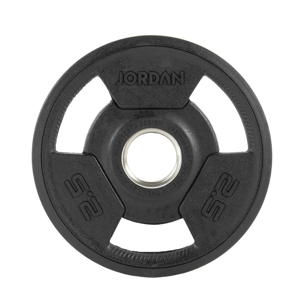 Jordan Rubber Tri-Grip Olympic Plate Sets, Elliptical Crosstrainers, Rebounders, Gymnastic Rings