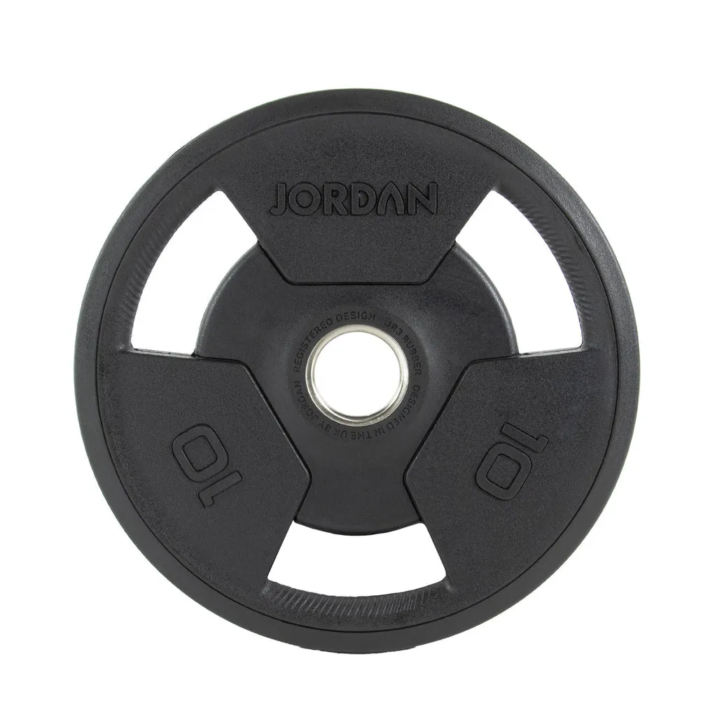 Jordan Rubber Tri-Grip Olympic Plate Sets, Slam Balls, Gym Massagers, Personal Fixed Barbell