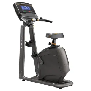 Simple. Smart. Powerful. Matrix U30 Upright Exercise Bike with XR Console Fan Favorite, Resistance band repair clips, Gym lock combination, Agility ladder