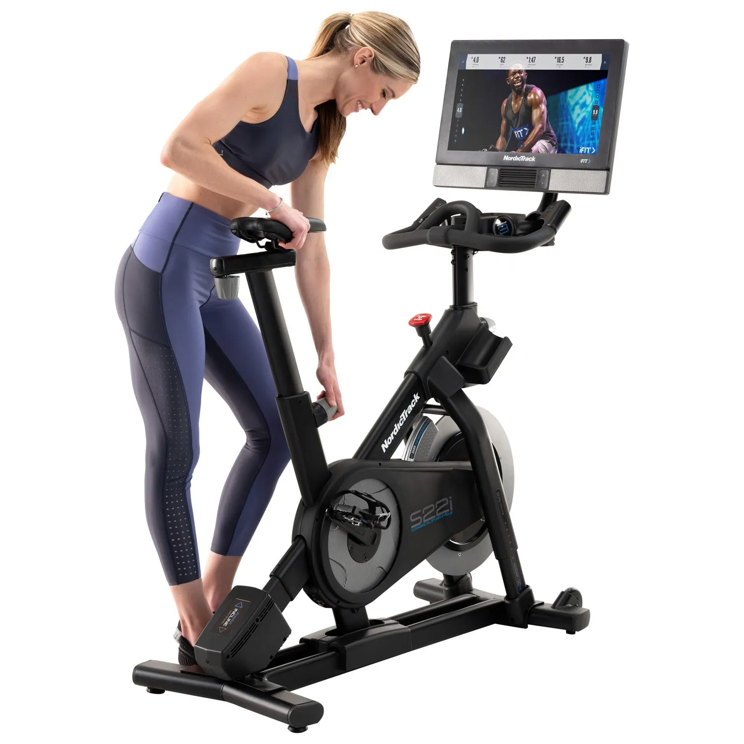 NordicTrack - S22i Studio Bike, Spin bike with monitor