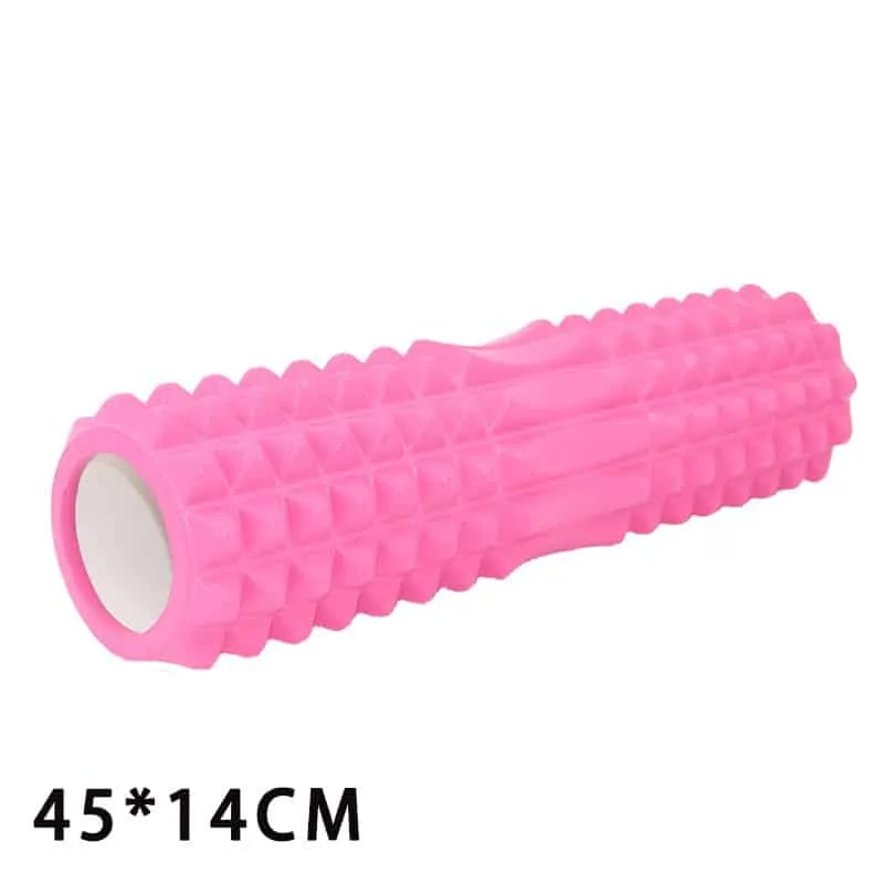 Yoga Muscle Foam Roller, Compact gym equipment for small spaces