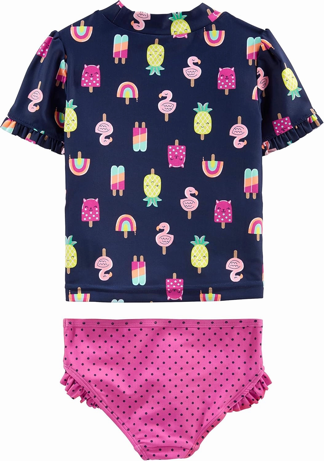 Simple Joys by Carter's Girls' 2-Piece Assorted Rashguard Sets