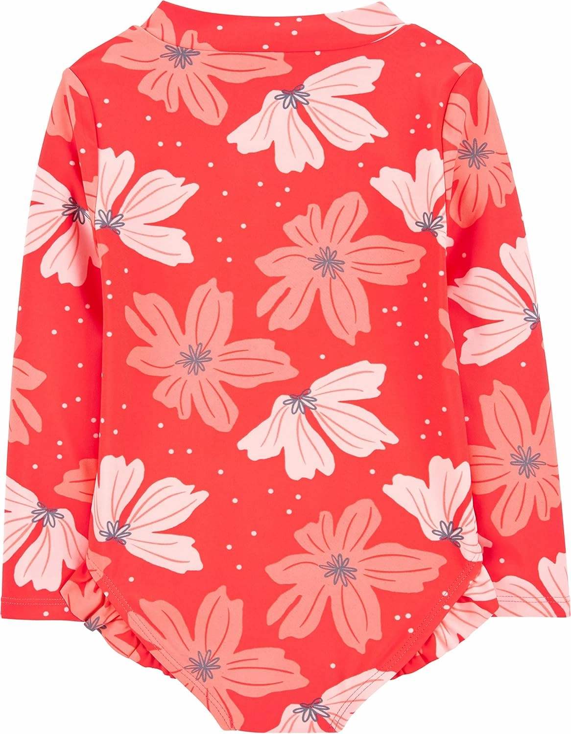 Simple Joys by Carter's Girls' Long Sleeve Zipper One Piece Swimsuit