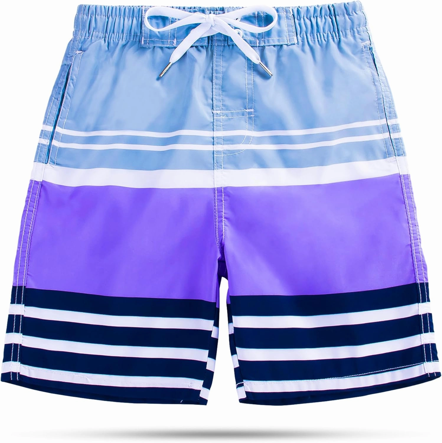 SIX ISLANDS Boys Swim Trunks - Quick-Dry, Comfortable, Ages 5/6 to 18/20 - Fun Patterns, Durable Design Boys Bathing Suit