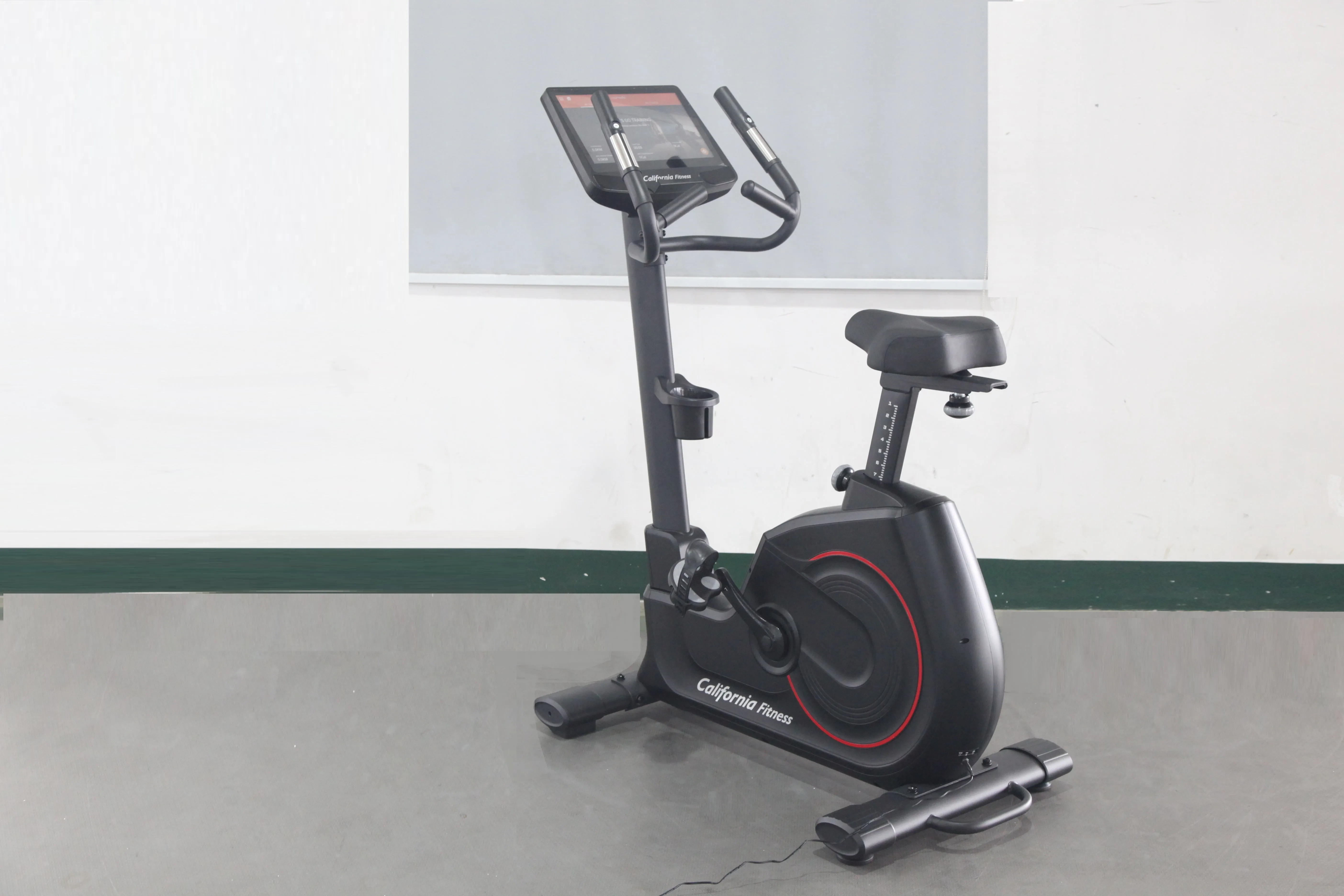 California Fitness U8 Upright Exercise Bike (SUMMER SALE), Wall mounted bike rack