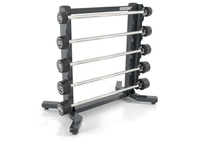 Smart Pick Escape 25-45kg Nucleus Urethane Barbell Set with Rack Handpicked for You, Leg press machine, Rigs