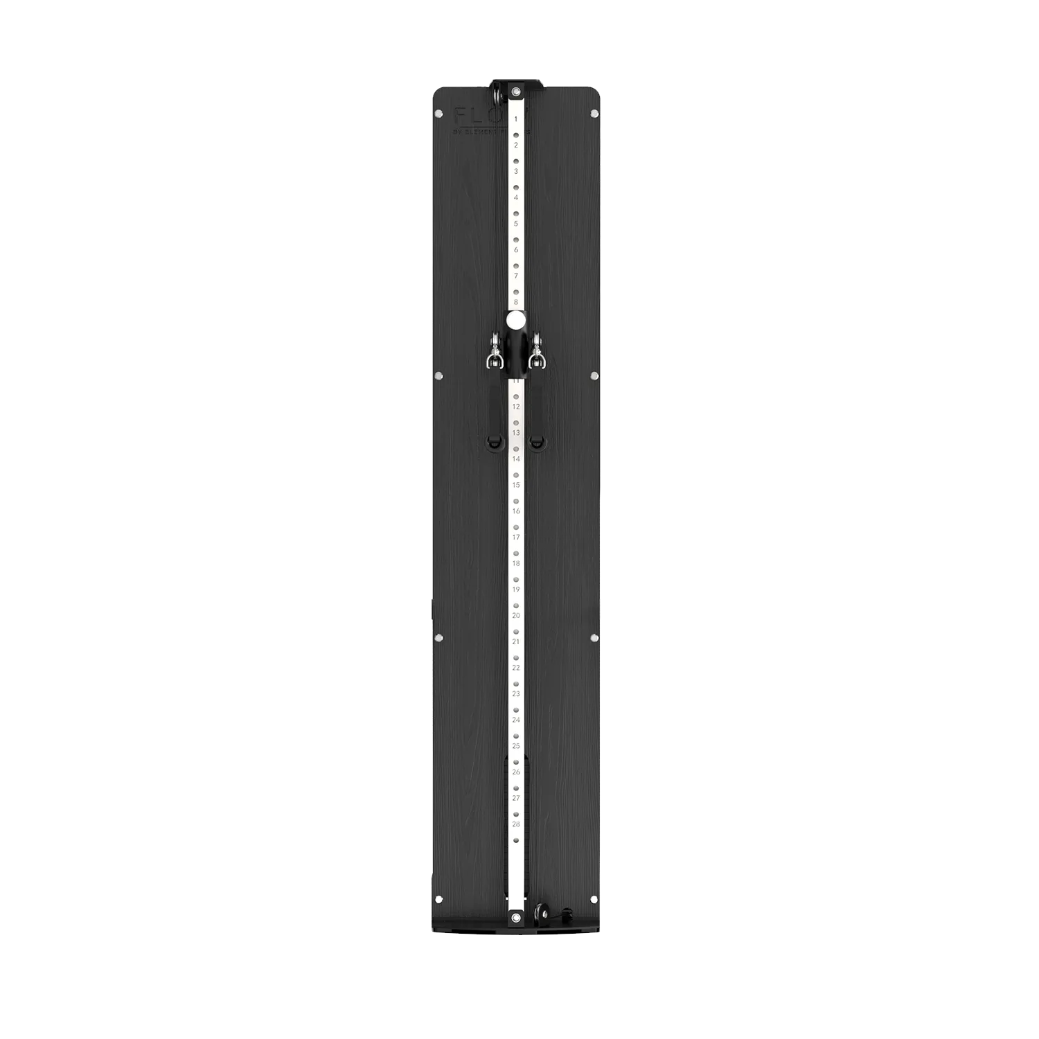 Flow 5 Black - Free Standing Functional Trainer / Wall Mounted, Vertical climber machine, Barbell weight set