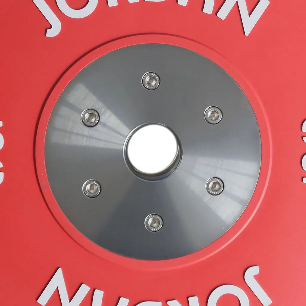 Jordan Coloured Rubber Calibrated Competition Weight Plate, Ankle support brace