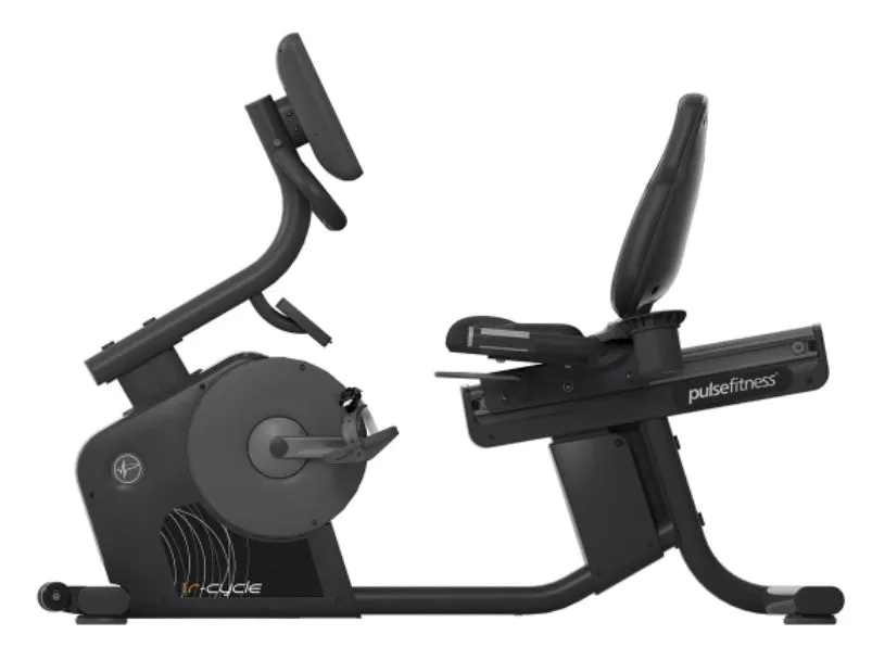 Refurbished Pulse Fitness R-Cycle 250G  Recumbent Cycle with 10 Cardio Console, Rower, Stair climber machine