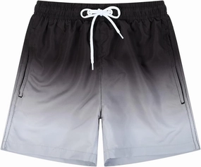 SNOW DREAMS Boys Swim Trunks Quick Dry Swim Shorts Lightweight Bathing Suits Side Pocket