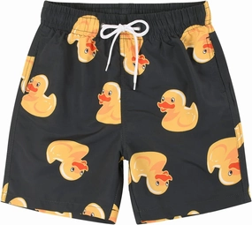 SNOW DREAMS Boys Swim Trunks Quick Dry Swim Shorts Lightweight Bathing Suits Side Pocket