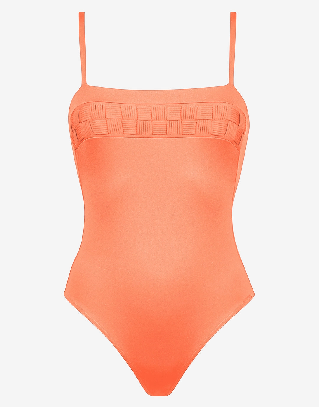 Softline Tank Swimsuit - Papaya