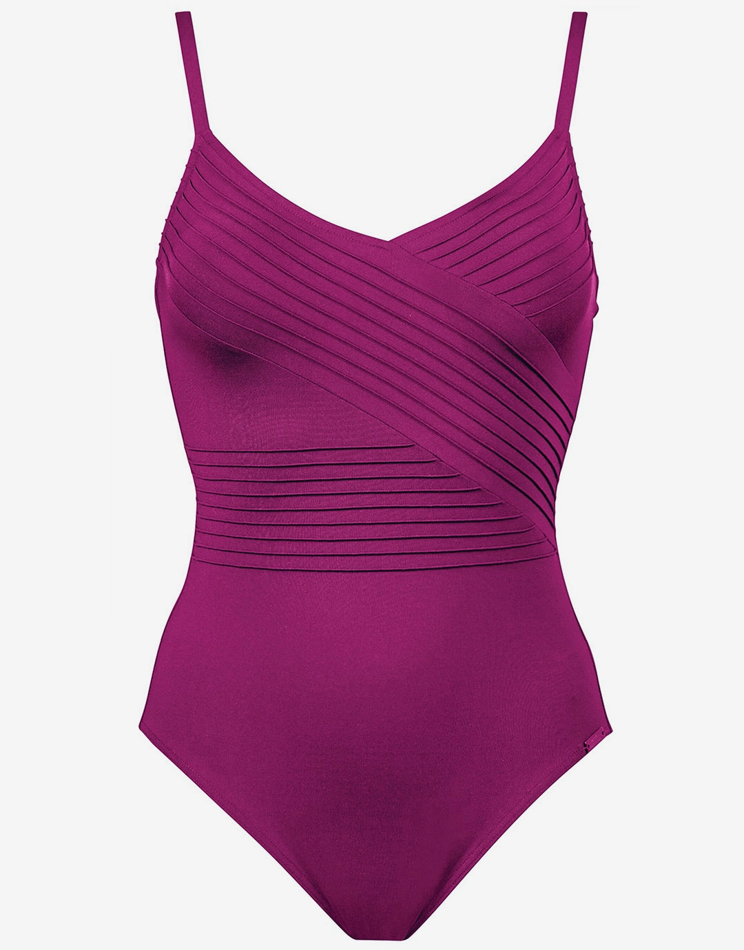 Softline Wrap Swimsuit - Magenta