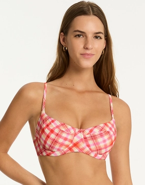 Somerset Balconette Bikini Top - Pink