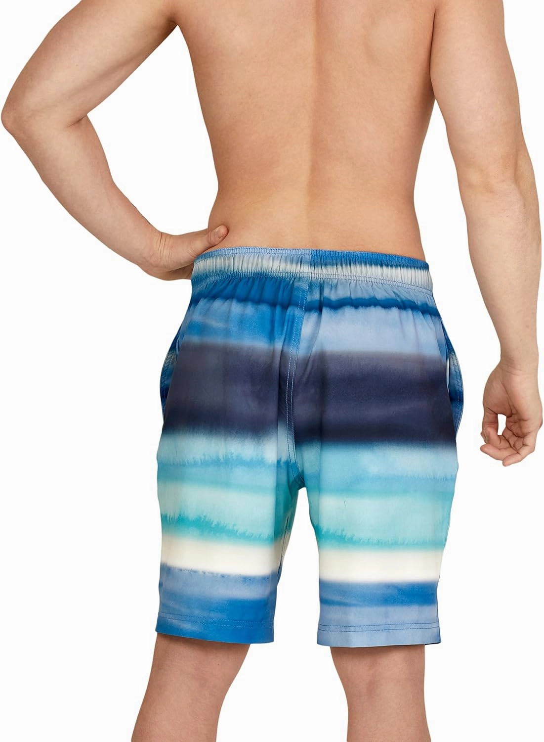Speedo Men's Swim Trunk Knee Length Boardshort Bondi Printed