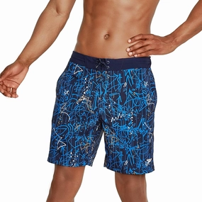 Speedo Men's Swim Trunk Knee Length Boardshort Bondi Printed