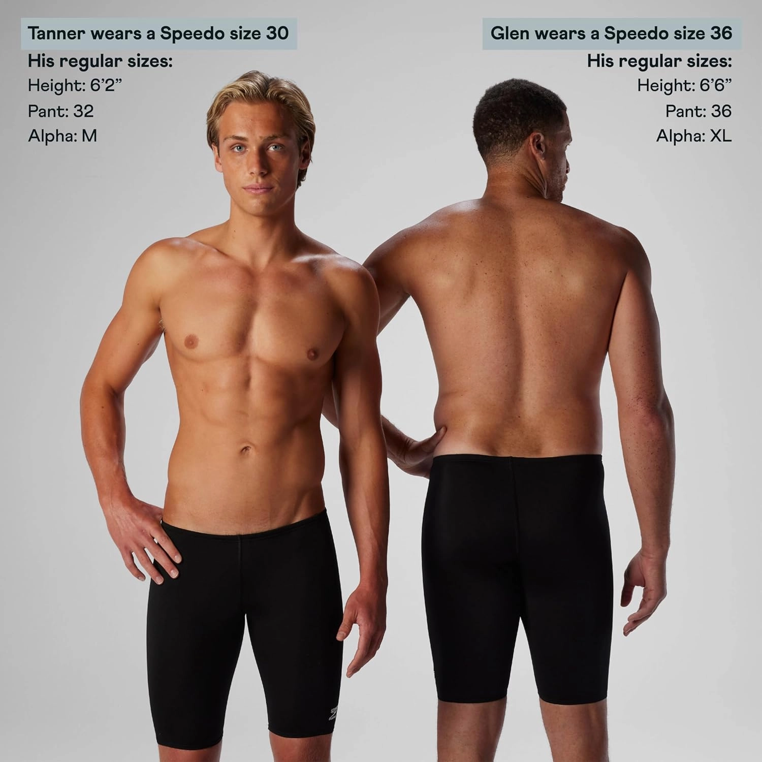 Speedo Men's Swimsuit Jammer Endurance  Solid USA Adult