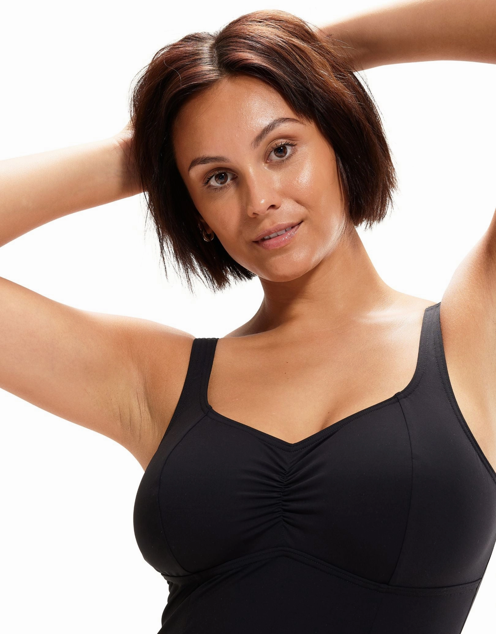 Speedo Shaping AquaNite Swimsuit - Black